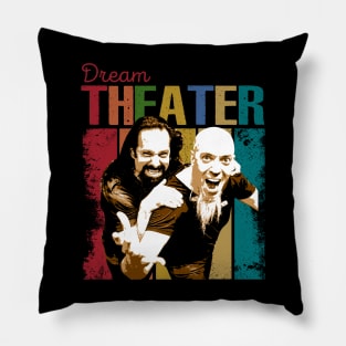 Metropolis of Threads Theater Band-Inspired T-Shirts, Elevate Your Wardrobe's Crescendo Pillow