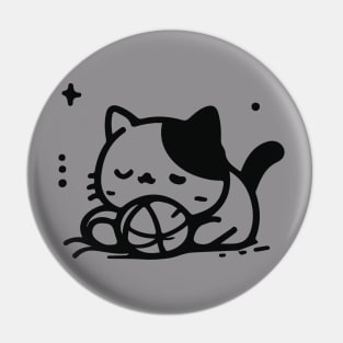 Sleeping Cat  Pin