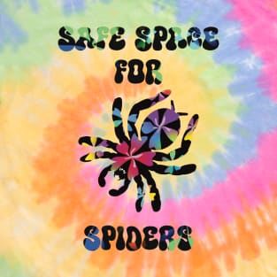 Trippy Flowers Safe Space for Spiders T-Shirt