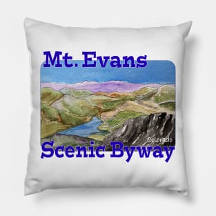 Mt. Evans Scenic Byway, Colorado Pillow