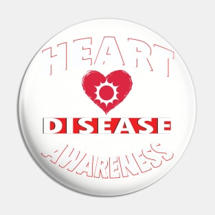 Heart disease awareness month Pin