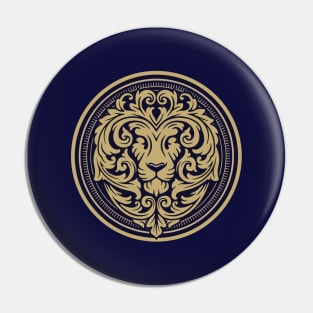 Lion Italian Style Pin