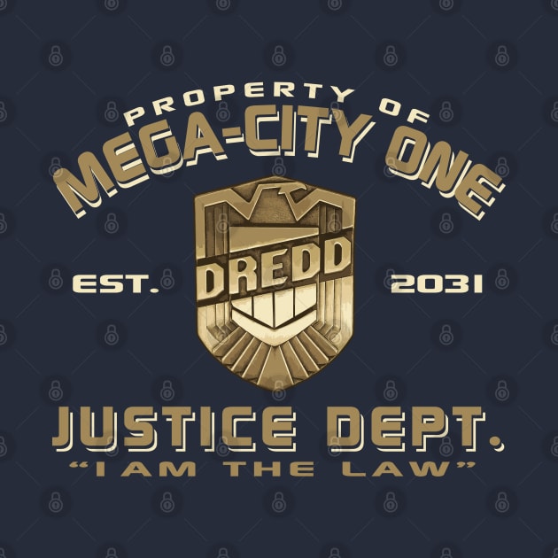 Property of Mega-City One by Alema Art