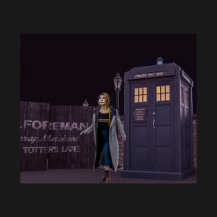 Doctor Who- 13TH Doctor ''TOTTERS LANE'' T-Shirt