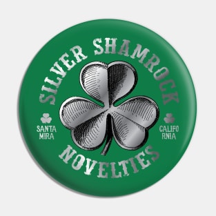 Silver Shamrock Novelties Pin