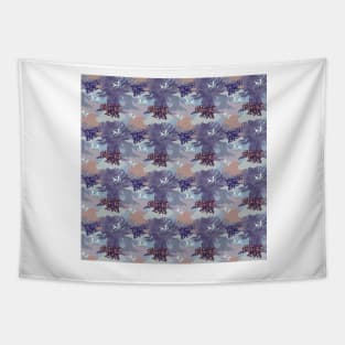 Ghost animals night Tapestry