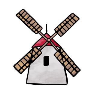 Netherlands Windmill T-Shirt