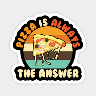 Pizza is Always the Answer Magnet