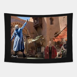 13th doctor / fanfiction artwork Tapestry