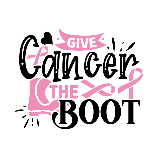 Give Cancer the BOOT by Misfit04