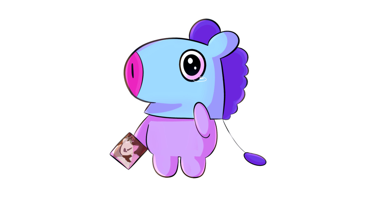 Sad MANG - Bt21 - Sticker | TeePublic