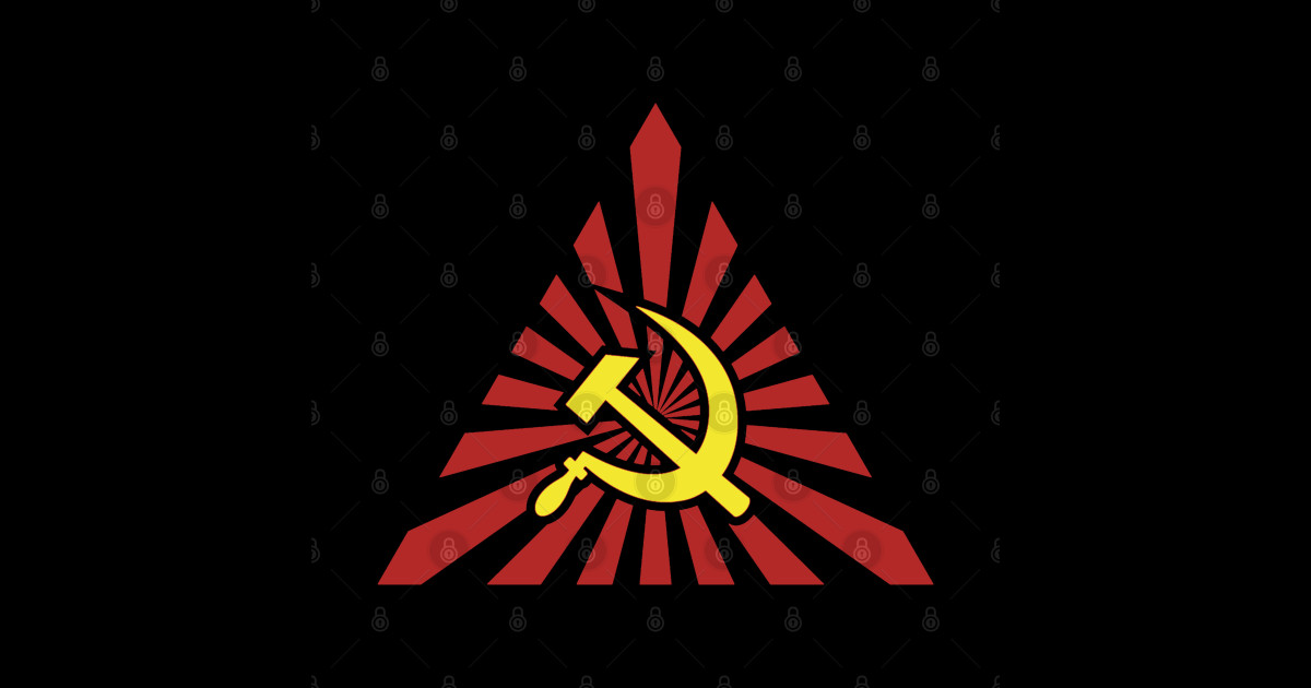 Hammer and Sickle - Communism Symbol - Communism - Sticker | TeePublic
