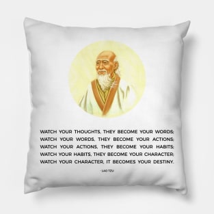 Lao Tzu WISDOM Pillow