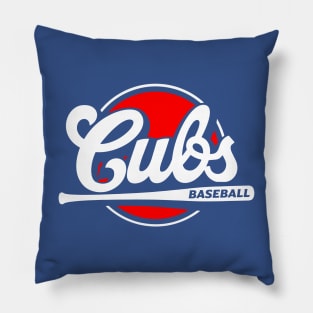 Cubs Up to Bat Pillow