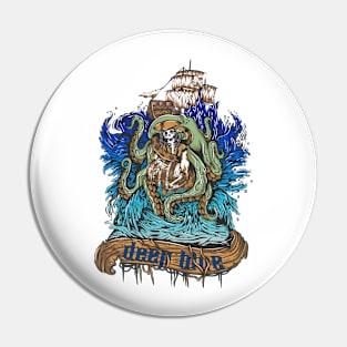 Deep Blue Pin