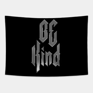 Be Kind heavy metal design metal Tapestry