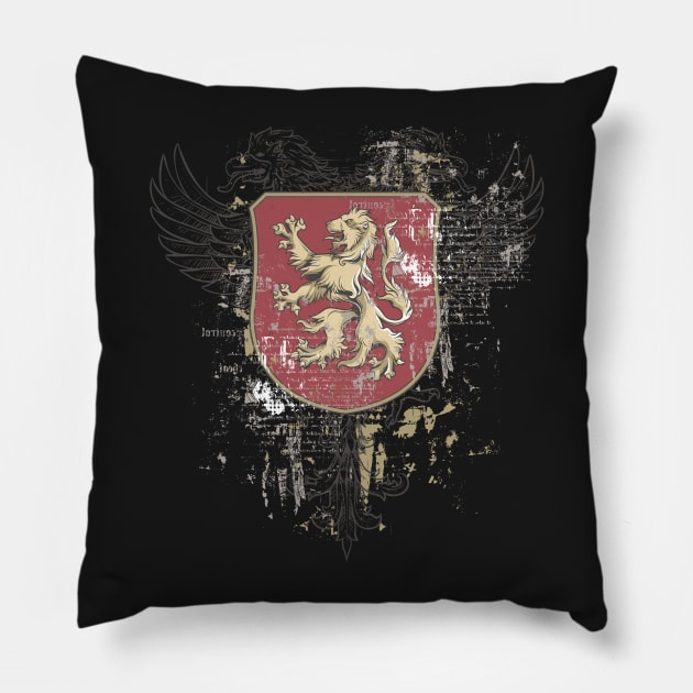 Coat of Arms Shield Pillow by jm2616