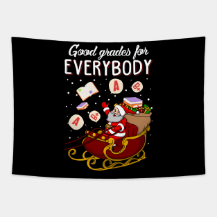 Funny Teacher's Ugly Christmas Sweater Tapestry