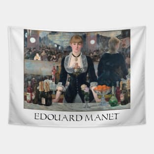 Edouard Manet- A Bar at the Folies- Bergere Tapestry