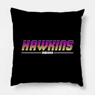 Stranger Things - Hawkins Indiana Pillow