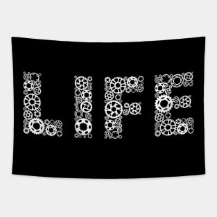 LIFE with Chainrings Tapestry