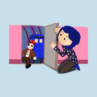 Coraline finds The Raggedy Man T-Shirt