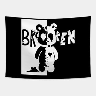 Broken Bear Design Tapestry