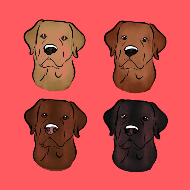 All the Labradors by rmcbuckeye