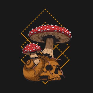 Snail Skull T-Shirt