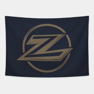 Razor Sharp Letter Z Tapestry