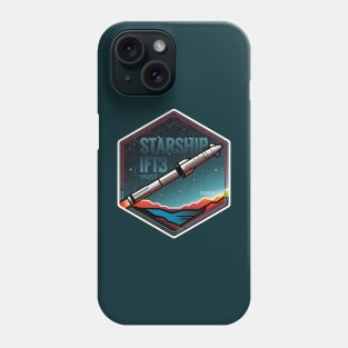 SpaceX Starship mission Patch Phone Case