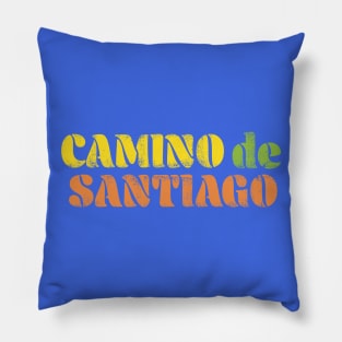 Camino de Santiago Pillow