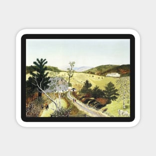 grandma moses Magnet