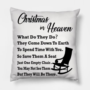 Christmas in Heaven Pillow