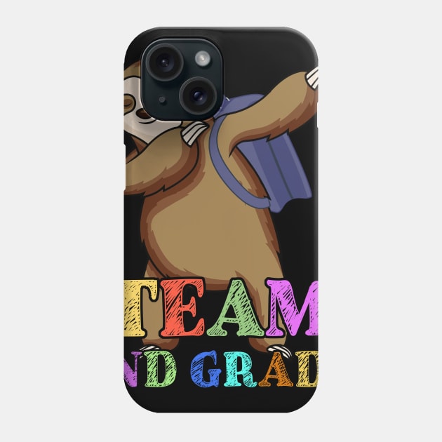 Sloth Team Sixth 2nd Grade Back To School Teacher Student Phone Case by kateeleone97023