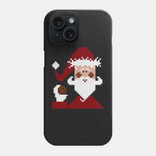 Santa Claus square pattern Phone Case