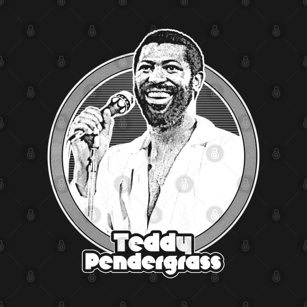 Teddy Pendergrass /// 80s Retro Soul Fan Design by DankFutura