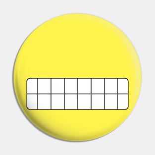 Nervous Smile Pin