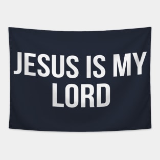 Jesus Is My Lord Cool Motivational Christian Tapestry