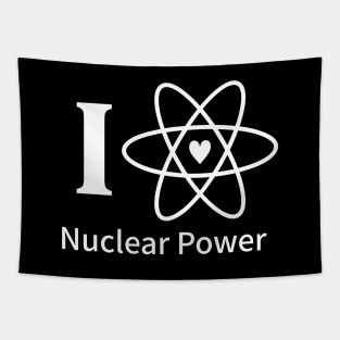 "I LOVE NUCLEAR POWER" Tapestry