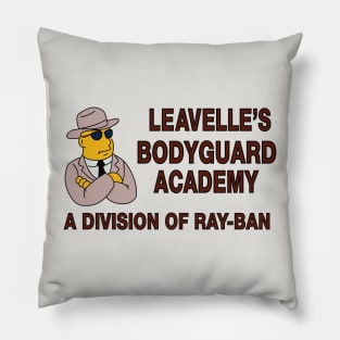 Leavelle's Bodyguard Academy Pillow