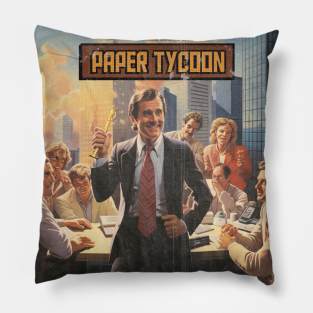 The Office Characters as Retro Game cover Pillow