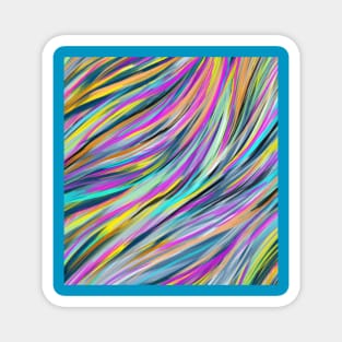 Colourful pattern Magnet