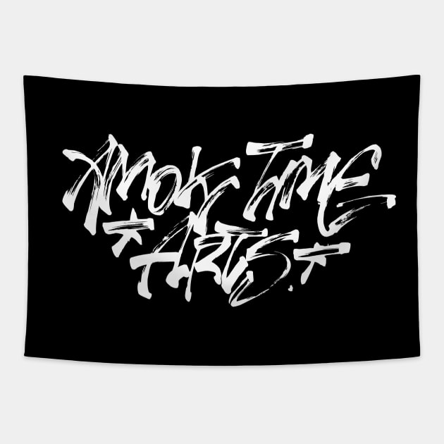 Amok Time Arts Tag One Tapestry by AmokTimeArts