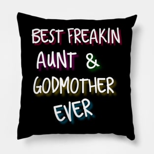 Funny BAE Best Aunt Ever Pillow