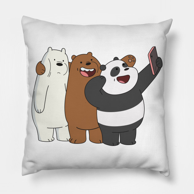 We Bare Bears - We Bare Bears - Pillow | TeePublic