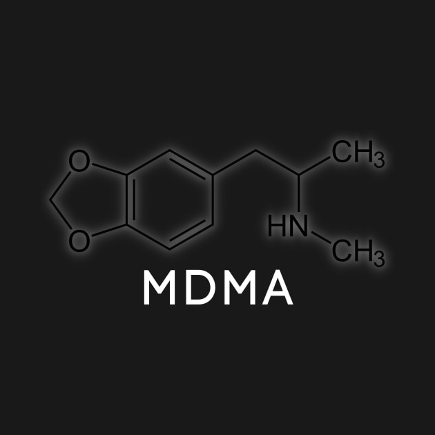 MDMA XTC Chemistry by TeeTee Design