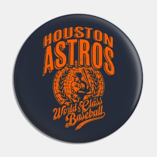 Vintage ASTROS World Class Baseball Pin