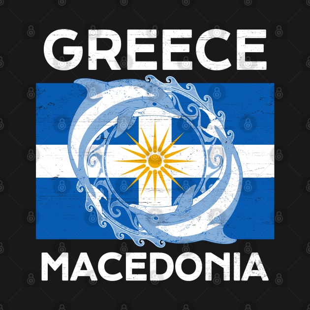 Macedonia Flag by NicGrayTees