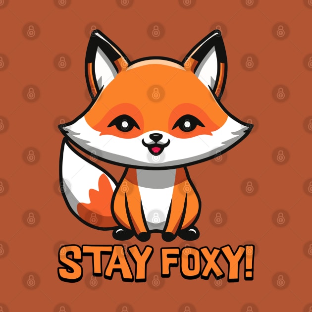 Stay foxy! by Cute And Punny